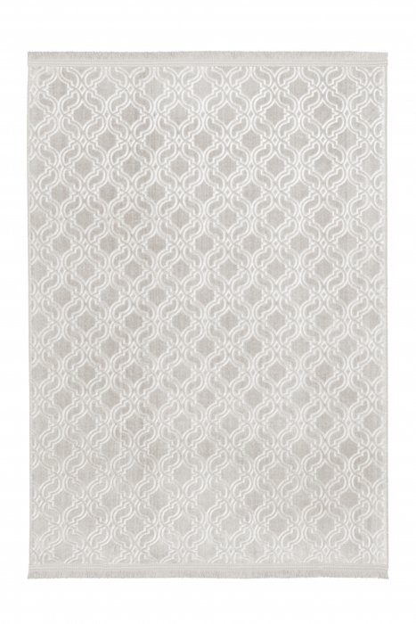 Рельефный ковер Peri 120x160 бежевого цвета