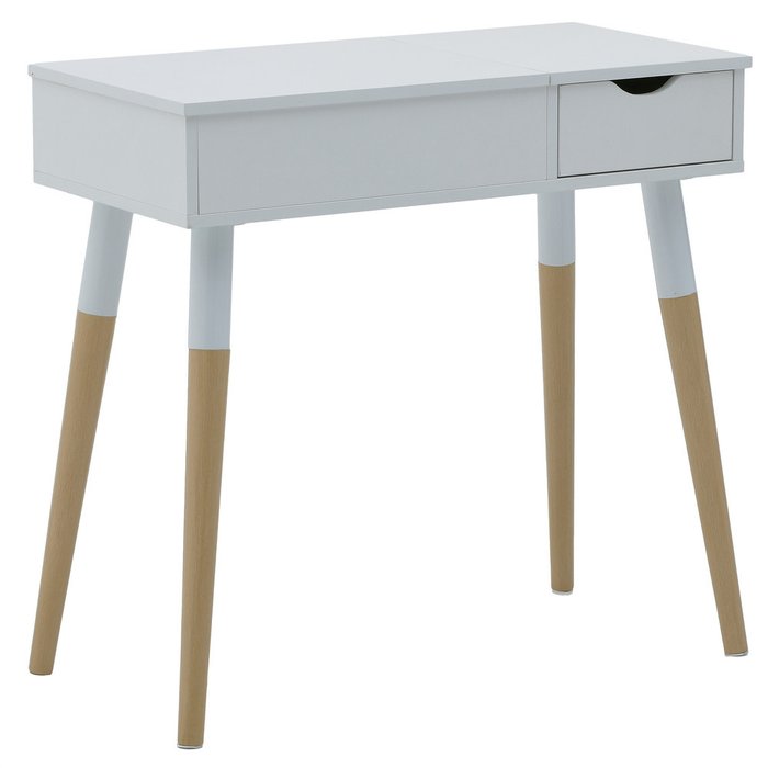 Консоль - будуарный стол белого цвета