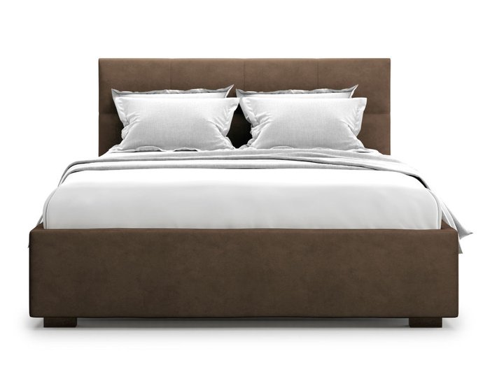 Кровать Garda 160х200 коричневого цвета с подъемным механизмом 