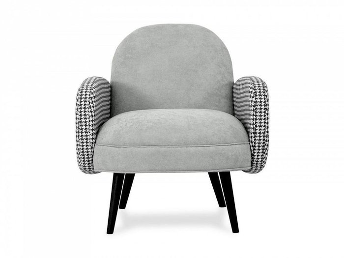 Кресло Bordo серого цвета