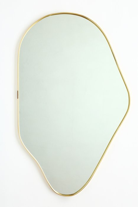 Настенное зеркало Nuovo в раме золотого цвета