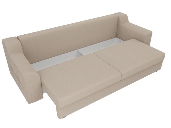 Прямой диван-кровать Сансара бежевого цвета