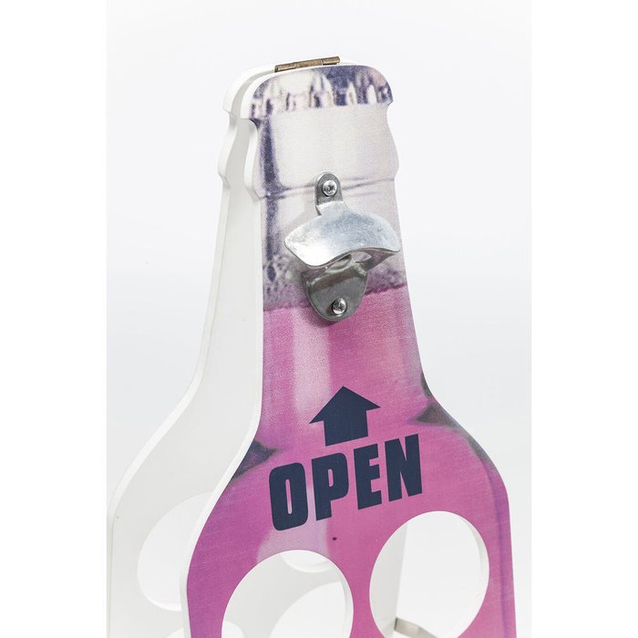 Стеллаж для бутылок Open розового цвета