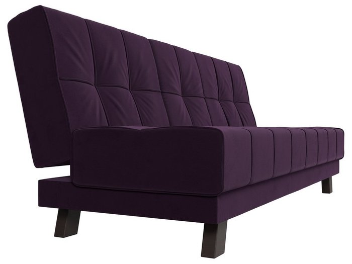 Прямой диван-кровать Винсент фиолетового цвета