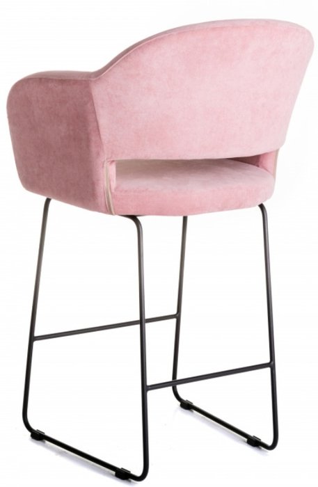 Кресло барное Oscar розового цвета