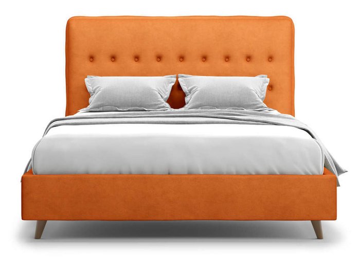 Кровать Bergamo оранжевого цвета 180х200