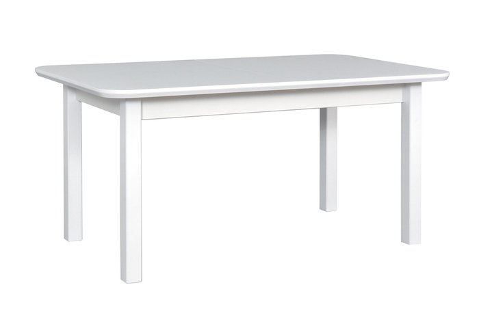 Раздвижной обеденный стол Wenus 5 S белого цвета