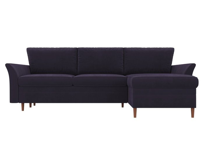 Угловой диван-кровать София фиолетового цвета - купить Угловые диваны по цене 42990.0