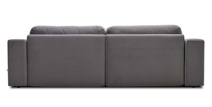 Прямой модульный диван-кровать Тулон серого цвета