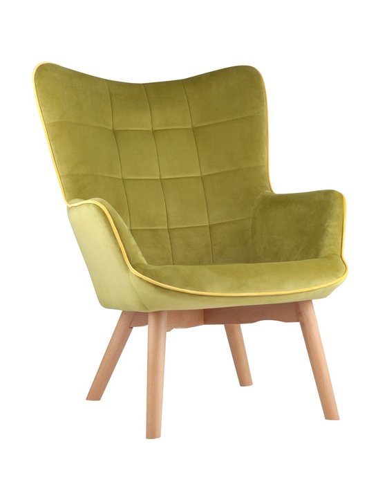 Кресло Манго оливкового цвета