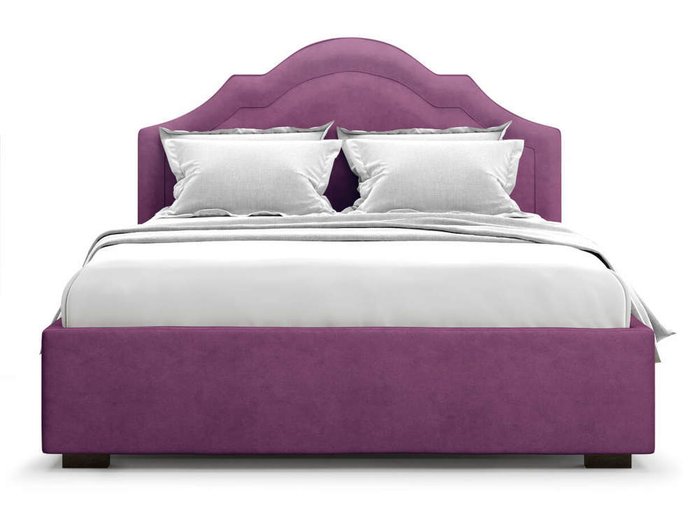Кровать Madzore без подъемного механизма 140х200 фиолетового цвета