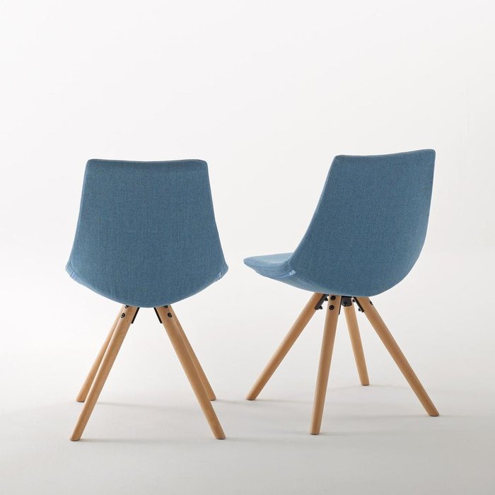 Комплект из двух стульев Asting синего цвета