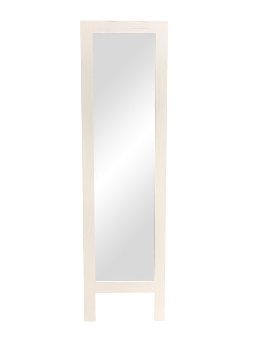 Напольное зеркало Bekket в раме белого цвета