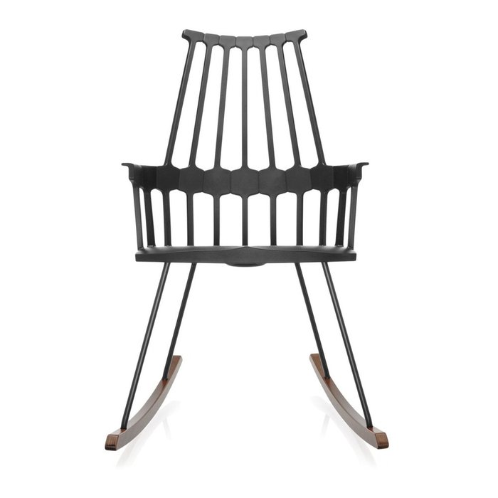 Кресло-качалка Comback черного цвета