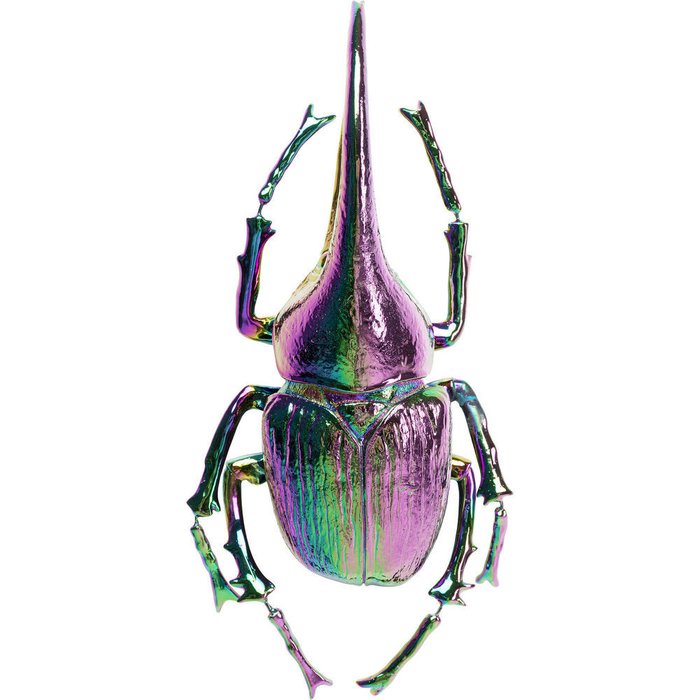 Украшение настенное Herkules beetle из стали и полирезины 