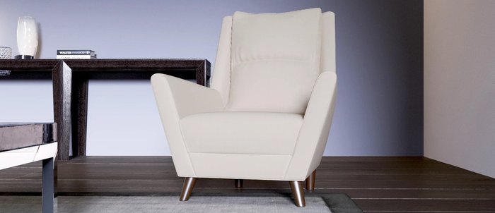 Кресло Йорк бежевого цвета - лучшие Интерьерные кресла в INMYROOM
