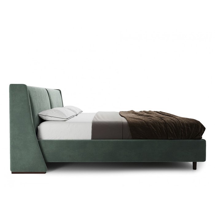 Кровать Iris 180х200 зеленого цвета