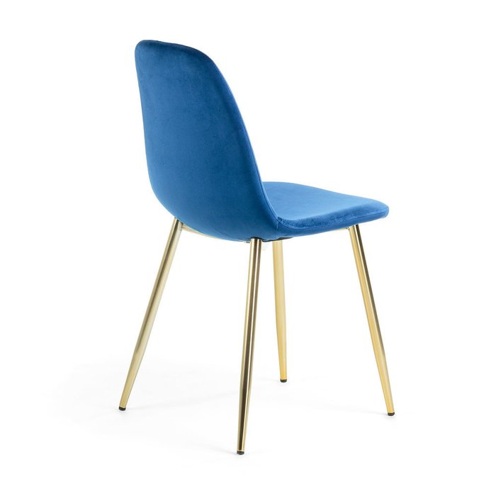 Стул Lissy синего цвета - лучшие Обеденные стулья в INMYROOM