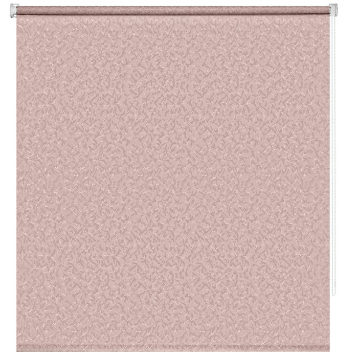 Рулонная штора Миниролл Айзен пыльно розового цвета 80x160 - лучшие Шторы в INMYROOM