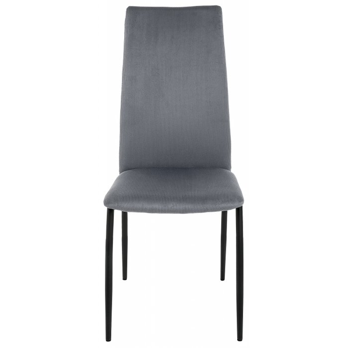 Обеденный стул Tod gray / black серого цвета