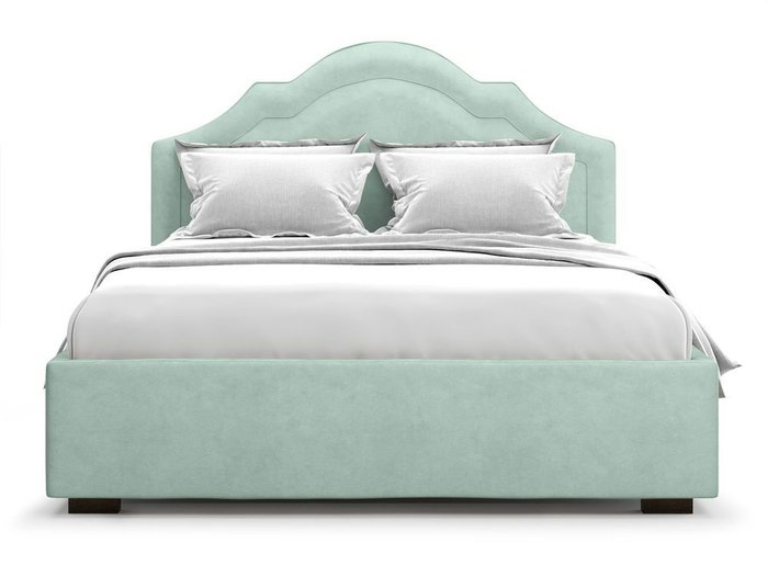 Кровать с подъемным механизмом Madzore 140х200 мятного цвета