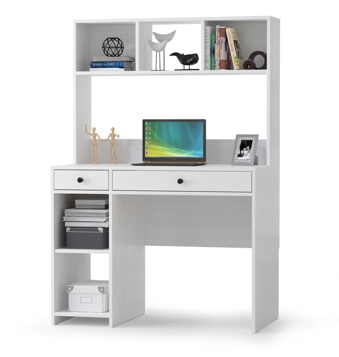 Стол компьютерный Комфорт белого цвета - купить Письменные столы по цене 10486.0