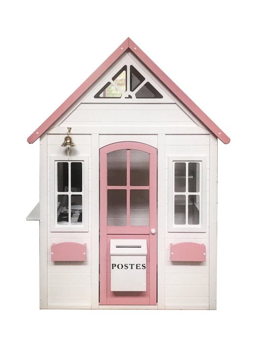 Игровой домик Alisa в базовой комплектации бело-розового цвета