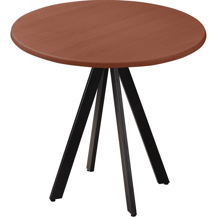 Обеденный стол Арки nut с коричневой столешницей