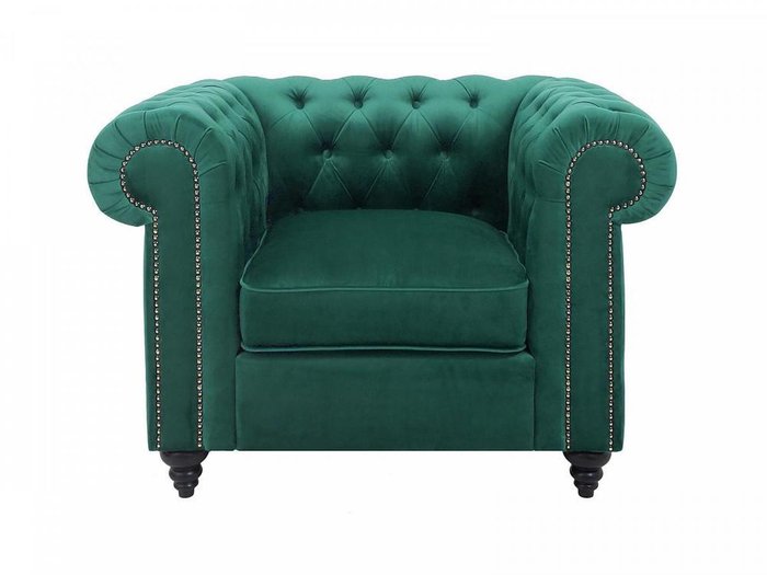Кресло Chester Classic зеленого цвета