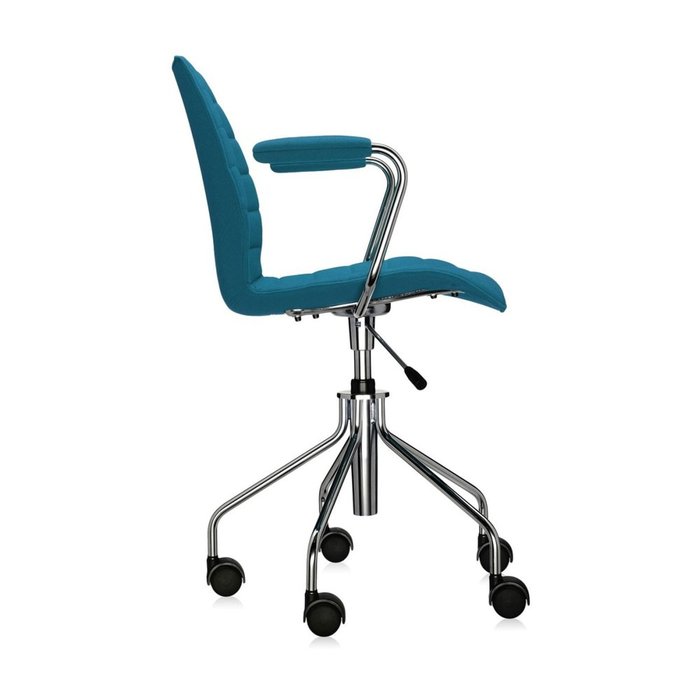 Офисный стул Maui Soft голубого цвета