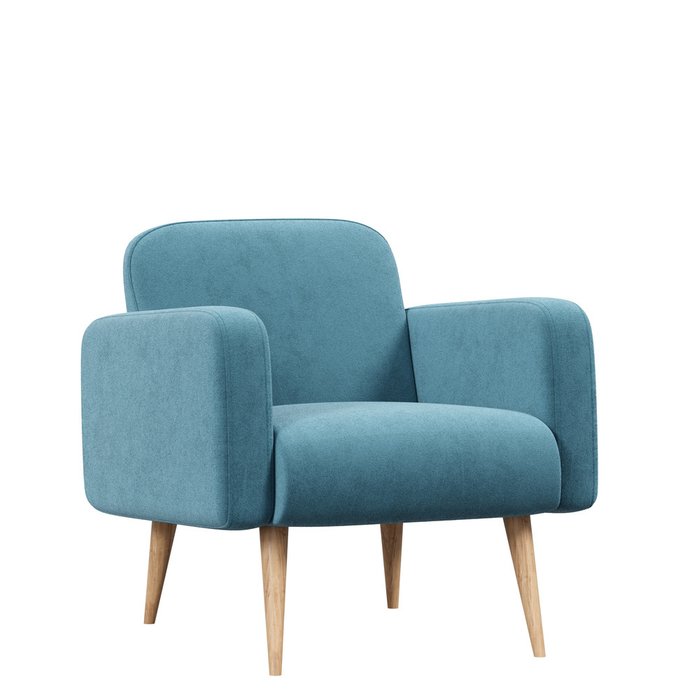 Кресло Уилбер светло-голубого цвета