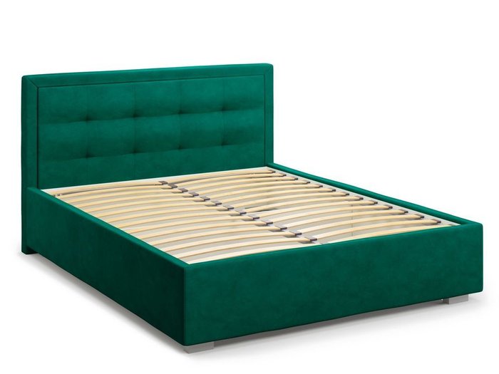 Кровать Komo 140х200 зеленого цвета