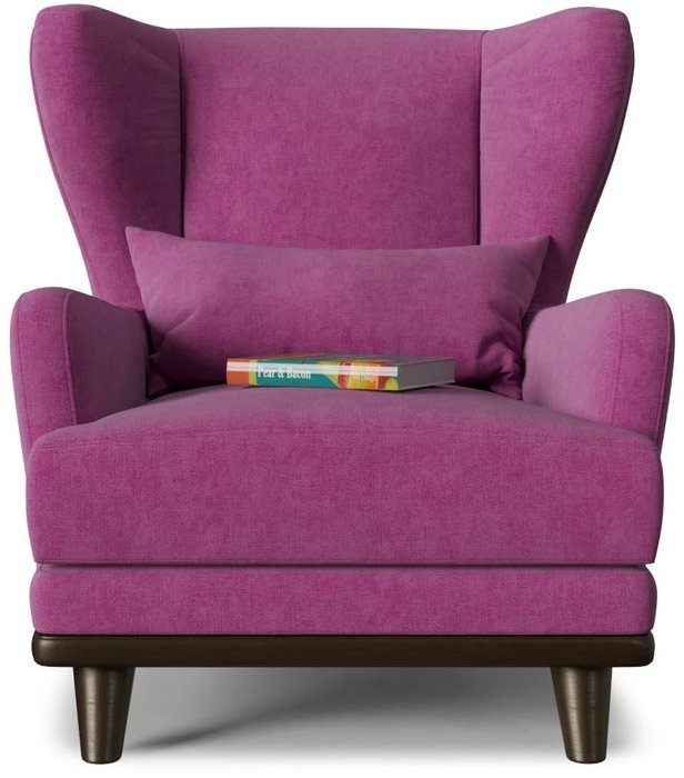 Кресло Роберт дизайн 6 пурпурного цвета - купить Интерьерные кресла по цене 11896.0