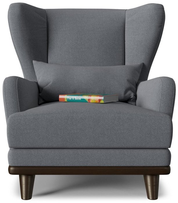 Кресло Роберт серого цвета - купить Интерьерные кресла по цене 9378.0