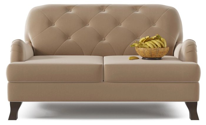 Диван-кровать Сириус Fox светло-коричневого цвета - купить Прямые диваны по цене 57241.0