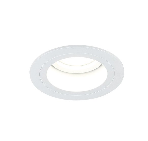Встроенный поворотный светильник Reni белого цвета