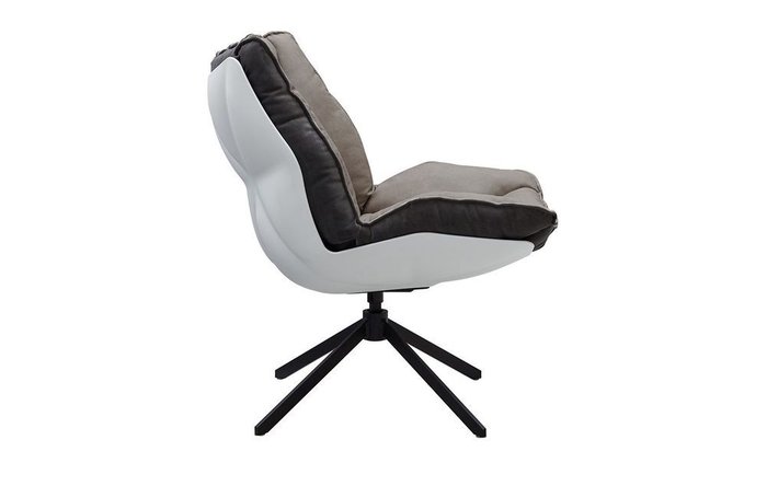 Дизайнерское кресло серого цвета - лучшие Интерьерные кресла в INMYROOM