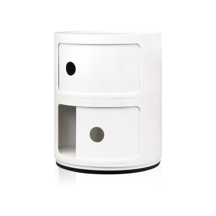 Тумба Componibili White белого цвета  - купить Прикроватные тумбы по цене 14399.0