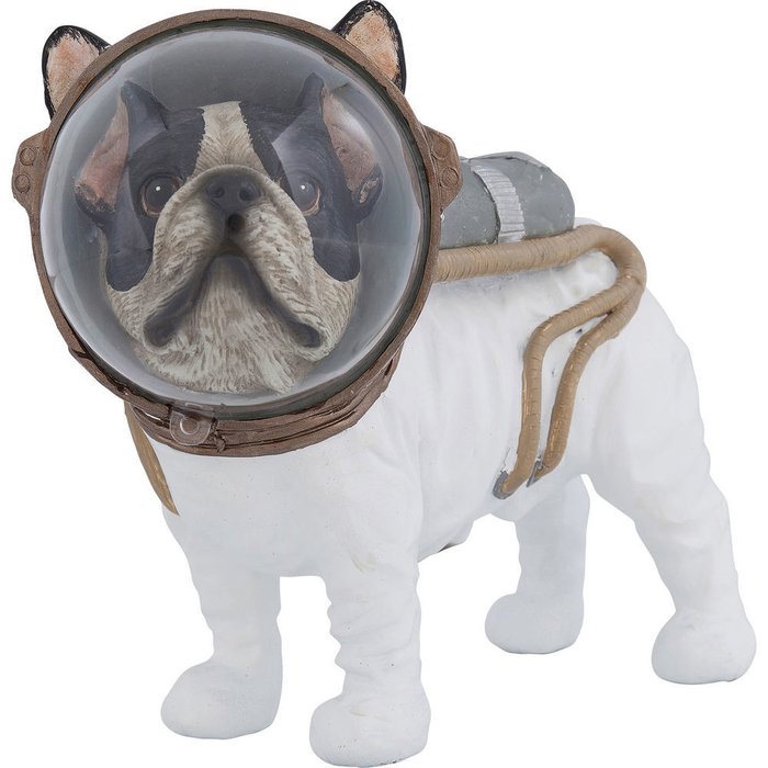 Статуэтка Space Dog белого цвета