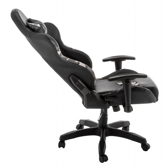 Компьютерное кресло Military черного цвета