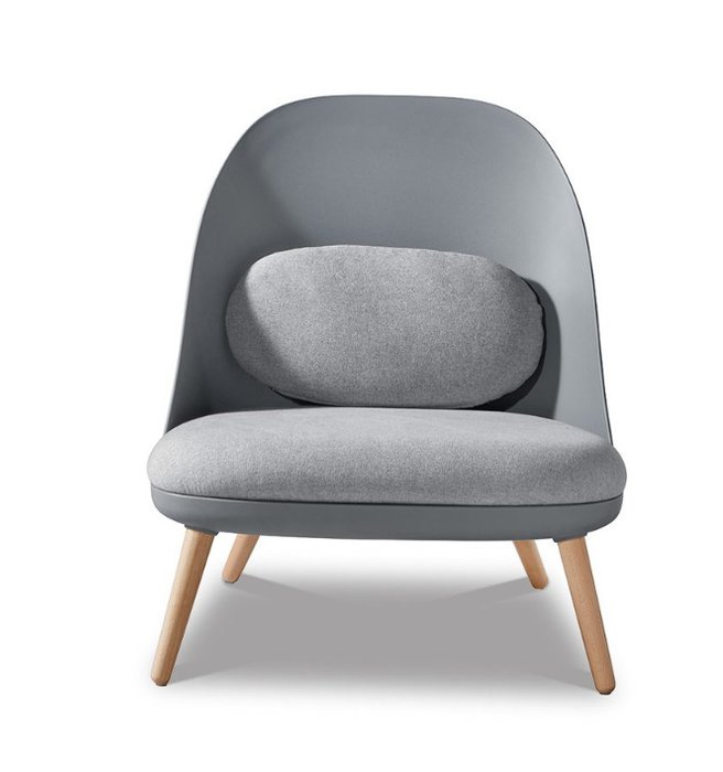 Кресло Noah grey серого цвета