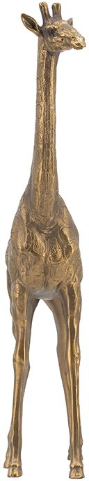 Фигурка Жираф золотого цвета - лучшие Фигуры и статуэтки в INMYROOM