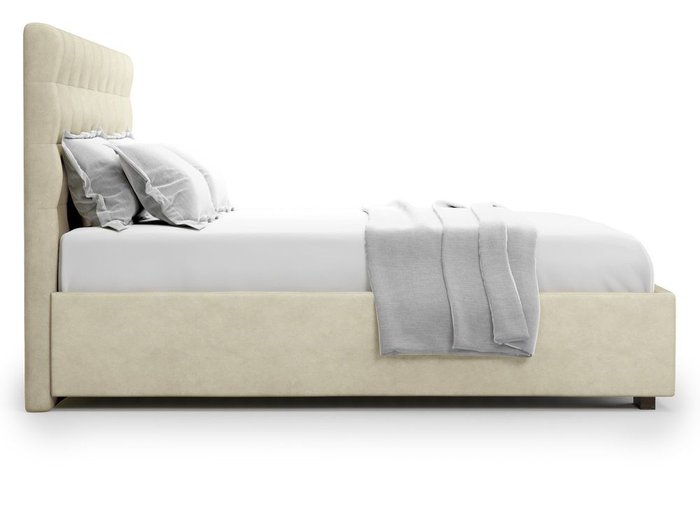 Кровать с подъемным механизмом Brayers 180х200 бежевого цвета