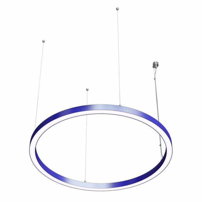 Подвесной светильник Ring 1 синего цвета