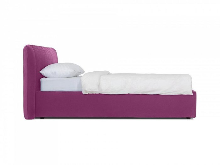 Кровать Queen Anastasia Lux фиолетового цвета 160х200 с подъемным механизмом