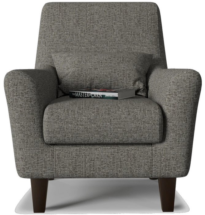 Кресло Либерти Grey серого цвета - купить Интерьерные кресла по цене 11724.0
