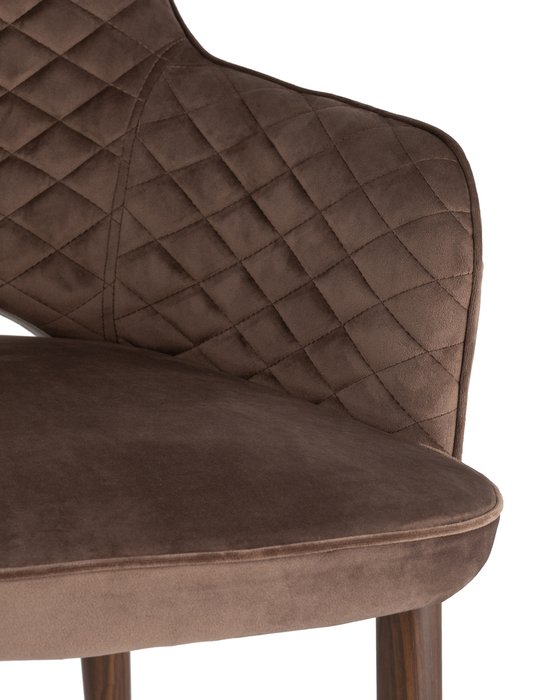Стул Венера коричневого цвета - лучшие Обеденные стулья в INMYROOM