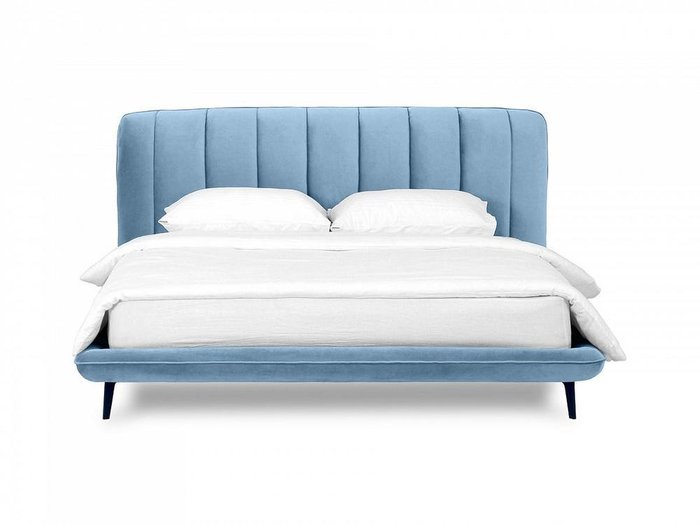 Кровать Amsterdam 180х200 голубого цвета - купить Кровати для спальни по цене 75600.0