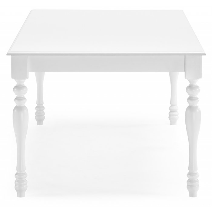 Обеденный стол Vilen белого цвета