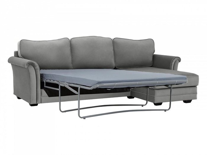 Угловой диван-кровать Sydney серого цвета